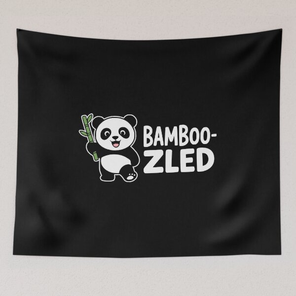 Item preview, Bamboozled! Cute Panda Pun designed and sold by PMCreative.