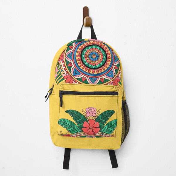 Item preview, Detailed Tropical Floral Mandala designed and sold by VibrArtco.