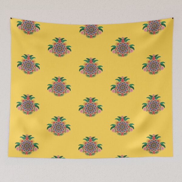Item preview,  Detailed Tropical Floral Mandala designed and sold by VibrArtco.