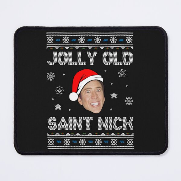 Item preview, Jolly Old Saint Nick Nicolas Cage Christmas Essential designed and sold by AmiGreen.