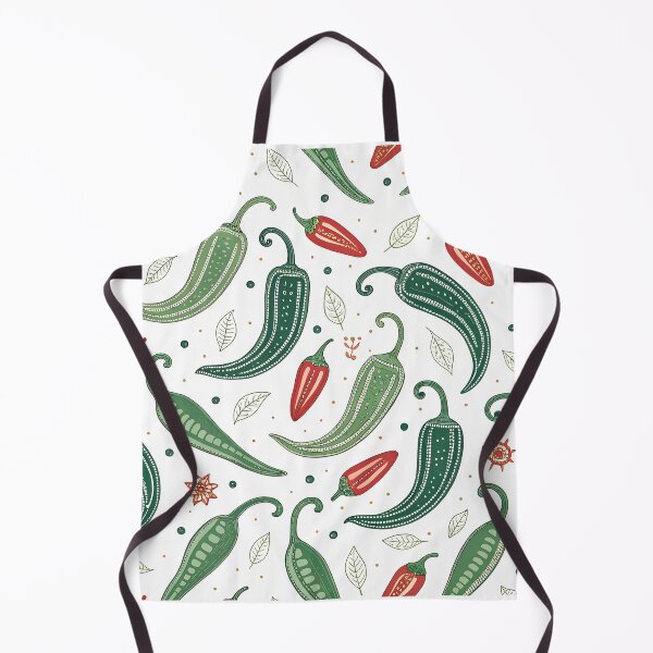 Item preview, Green Chile Pattern – Vibrant Southwest Seamless Design for Tees & Stickers designed and sold by VividOrganica.
