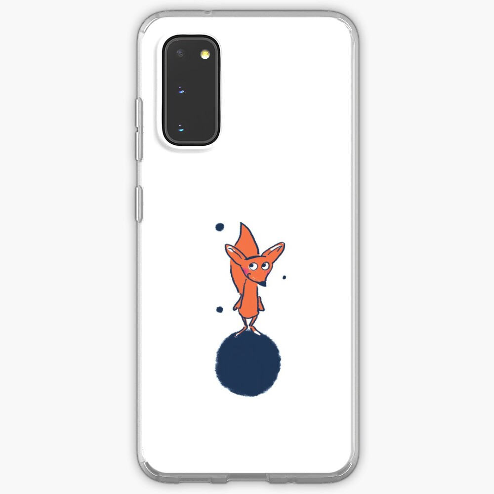 Fuchs im Weltall Hülle & Klebefolie für Samsung Galaxy