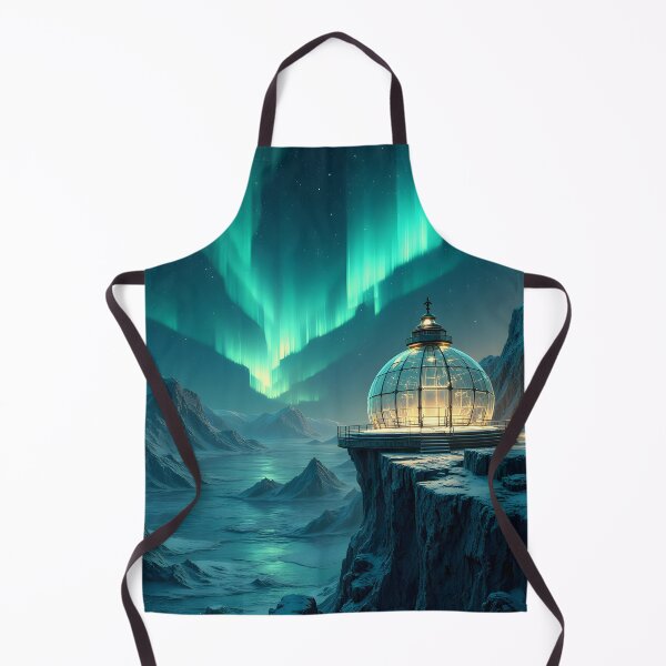 Item preview, Celestial Observatory Beneath the Northern Lights designed and sold by oanaunciuleanu.