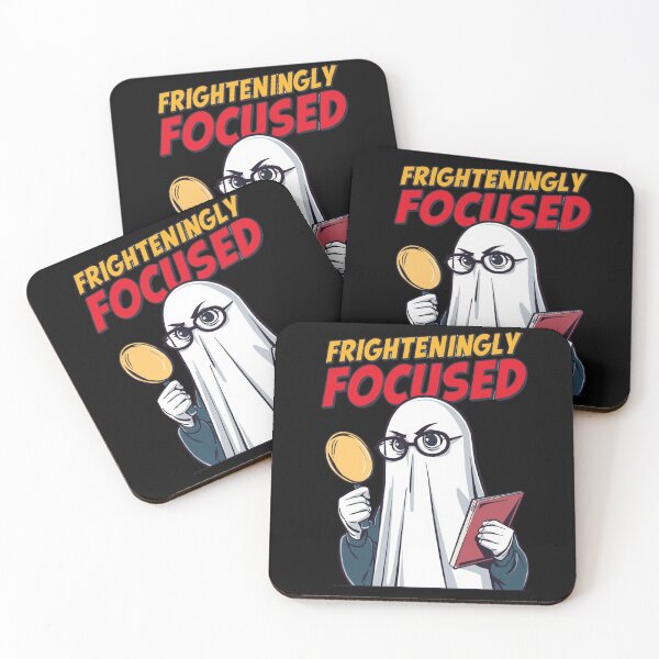 Item preview, Frighteningly Focused Ghost Student Halloween Teacher designed and sold by jelonkaa.