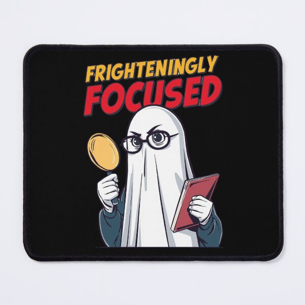 Item preview, Frighteningly Focused Ghost Student Halloween Teacher designed and sold by jelonkaa.