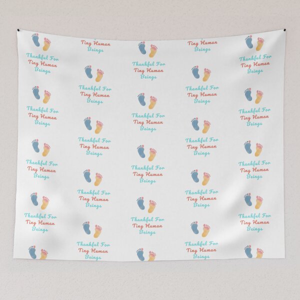 Item preview, Thankful for Tiny Human Beings – Cute Teacher & Parent Appreciation Gift designed and sold by SDesignsUSA.