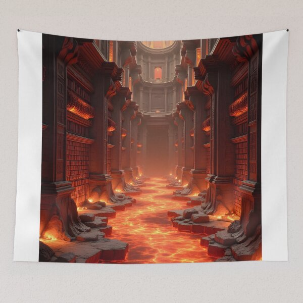 Item preview, Infernal Library of Lost Knowledge designed and sold by oanaunciuleanu.