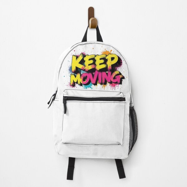 Item preview, Keep Moving Graffiti Typography designed and sold by Lyneora.