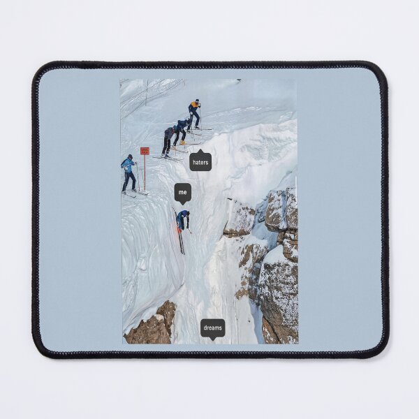 Item preview, Ski Jump Motivation – Chasing Dreams Beyond Haters designed and sold by SuccessHunters.