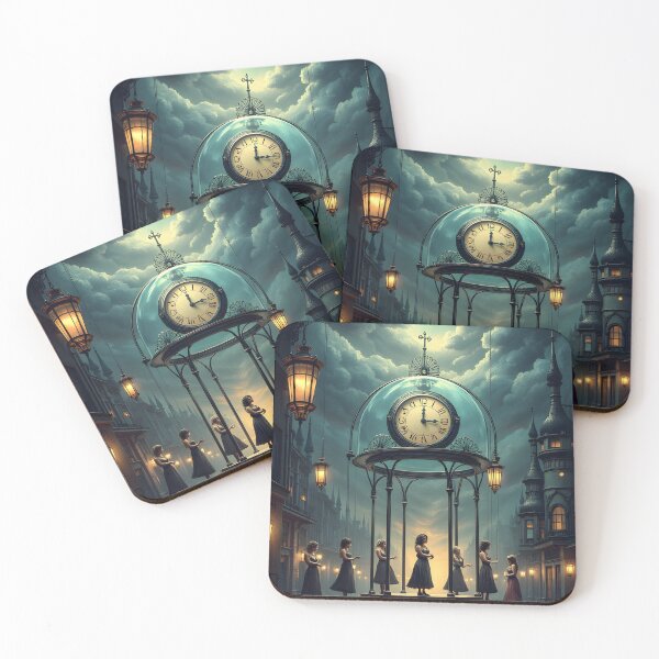 Item preview, Midnight Ritual at the Clock Pavilion designed and sold by oanaunciuleanu.