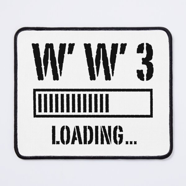 Item preview, World War 3 Loading … (Peace / Threat Of War / Black) designed and sold by MrFaulbaum.