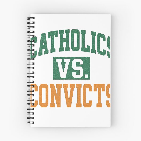 Item preview, Catholics Vs. Convicts Retro Distressed Style 1988 Football Game designed and sold by IanMarssa.
