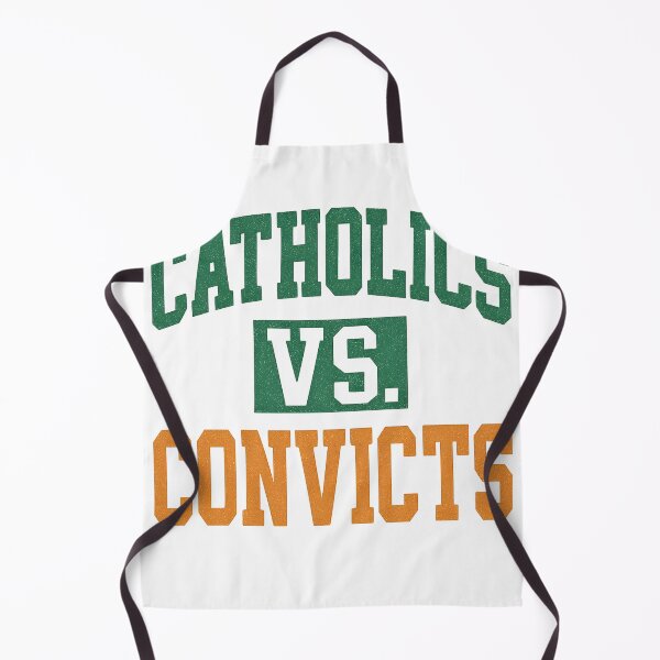 Item preview, Catholics Vs. Convicts Retro Distressed Style 1988 Football Game designed and sold by IanMarssa.