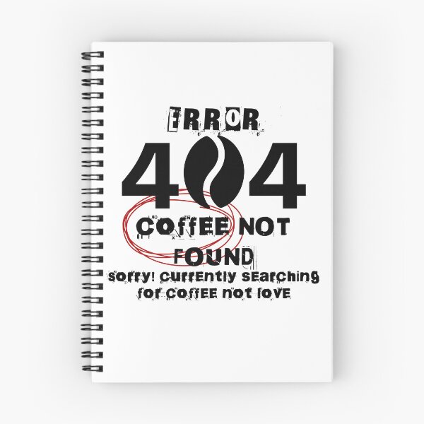 Item preview, 404 Coffee Not Found – Funny Tech Coffee Tee designed and sold by teemugcreation.