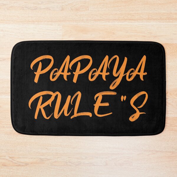 Item preview, Papaya Rules designed and sold by ZooStateofMind.