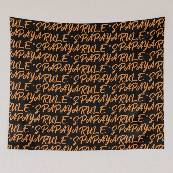 Item preview, Papaya Rules designed and sold by ZooStateofMind.