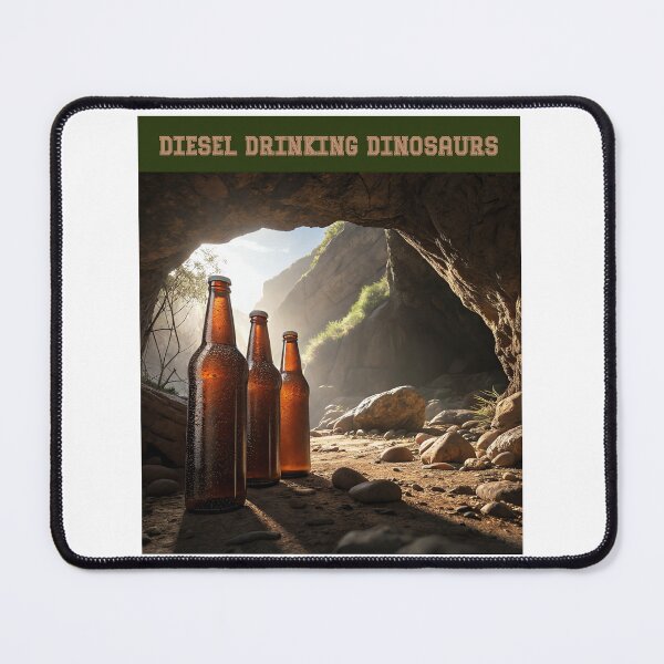 Item preview, Bottles Beside A Cave designed and sold by Diesel Drinking Dinosaurs.