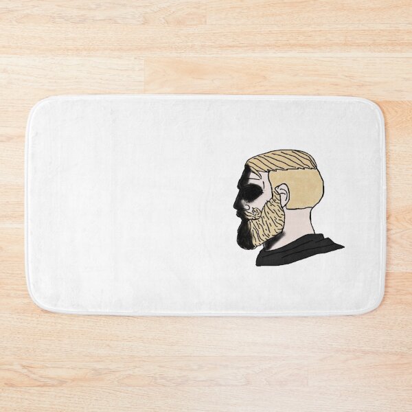 Item preview, Dark Chad Face Meme designed and sold by CyberRex.