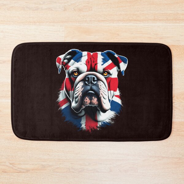 Item preview, Union Jack Flag Union Flag Patriotic UK Flag Bulldog Face Design designed and sold by adsman68.