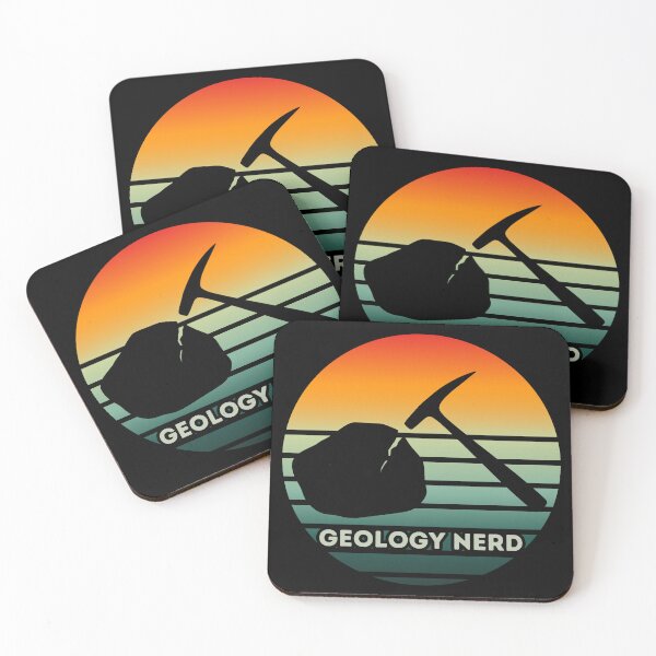 Item preview, Geology Nerd Circle Sunset with Rock Hammer designed and sold by tumbleweedphoto.