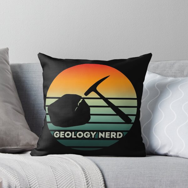 Item preview, Geology Nerd Circle Sunset with Rock Hammer designed and sold by tumbleweedphoto.