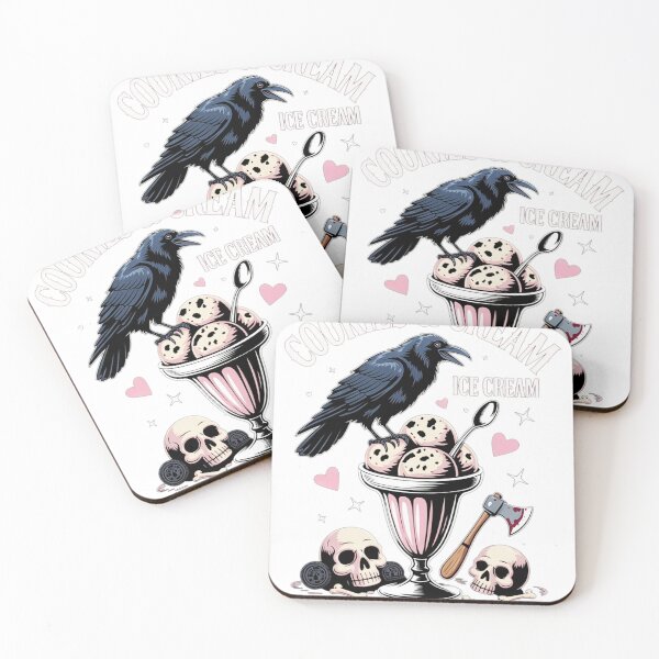 Item preview, Cookie & Cream Ice Cream Butcher Blackbird Funny Quote designed and sold by IanMarssa.