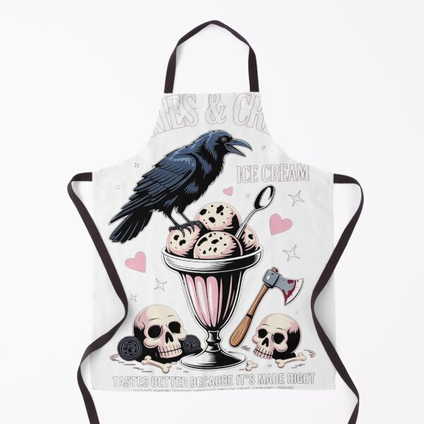 Item preview, Cookie & Cream Ice Cream Butcher Blackbird Funny Quote designed and sold by IanMarssa.