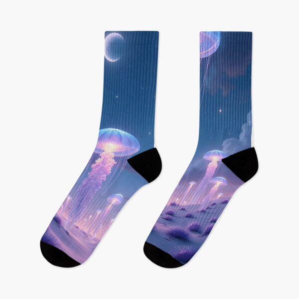 Item preview, Celestial Jellyfish Dreamscape designed and sold by oanaunciuleanu.