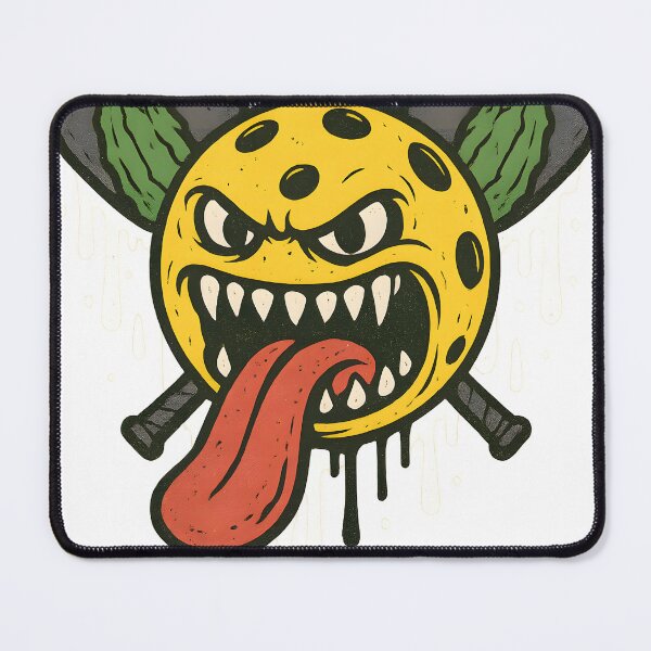 Item preview, Crazy Pickleball Face – Street Art Sport designed and sold by IanMarssa.