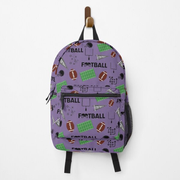 Item preview, Football Fun on Gray-Purple designed and sold by KSimpson838.
