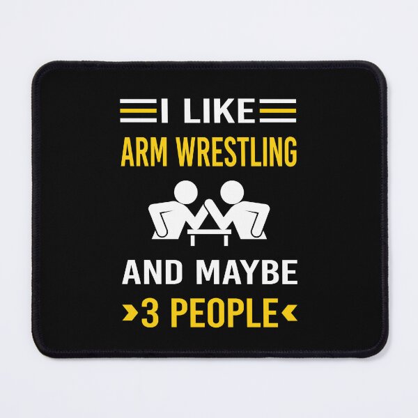 Item preview, I Like 3 People Arm Wrestling Wrestler Armwrestling designed and sold by maymorto.