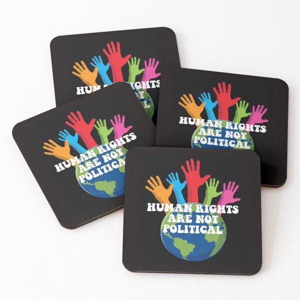 Item preview, Human Rights Are Not Political - Gay Rights Trans Rights Womens Rights and Equality designed and sold by merkraht.