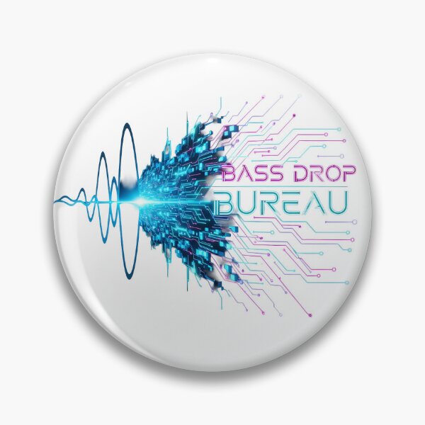 Item preview, Bass Drop Bureau Electronic Waves designed and sold by DruckMoped.