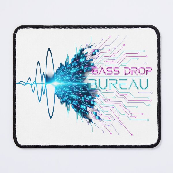 Item preview, Bass Drop Bureau Electronic Waves designed and sold by DruckMoped.