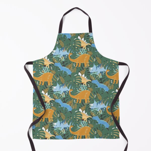 Item preview, Jungle Dinosaurs - Half Drop designed and sold by latheandquill.