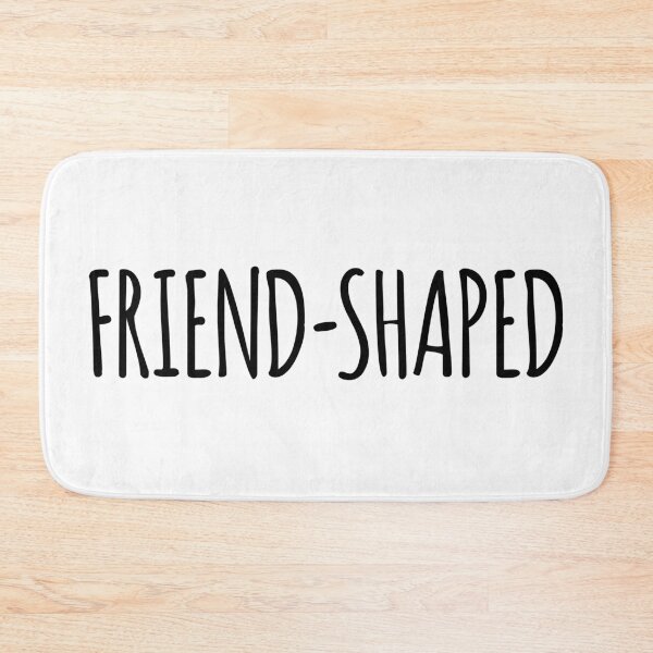Item preview, Friend Shaped casual black designed and sold by Strong Tee.