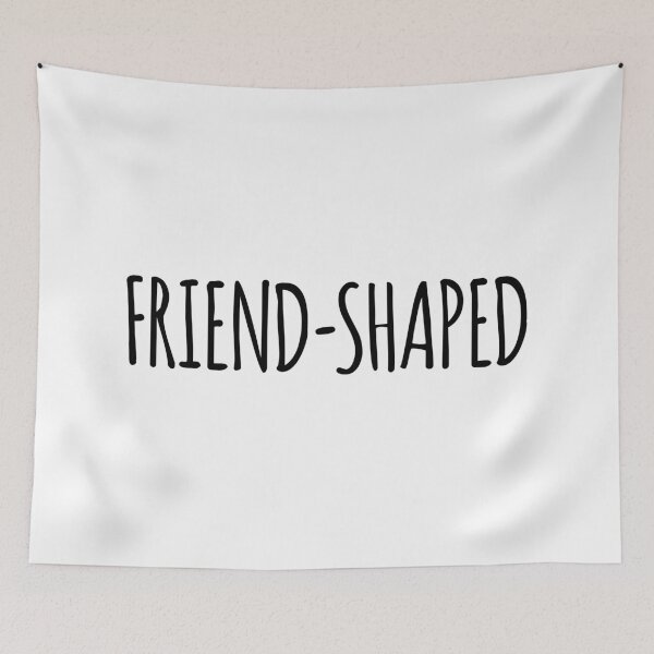 Item preview, Friend Shaped casual black designed and sold by Strong Tee.