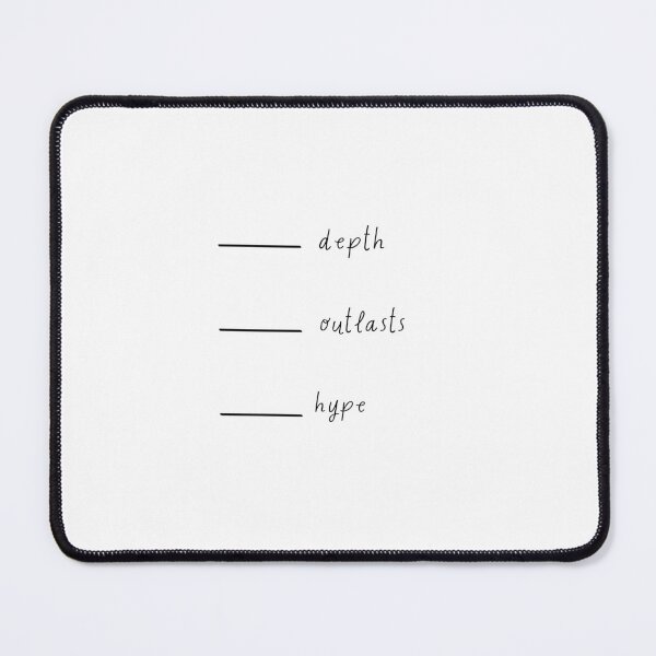 Item preview, depth outlasts hype designed and sold by bytels.