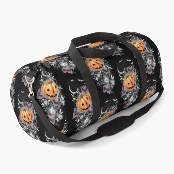 Item preview, Happy Halloween Eerie Pumpkin with Black background designed and sold by Inky Paige.