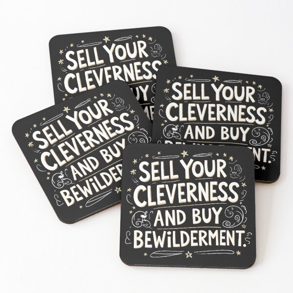 Item preview, Sell your cleverness and buy bewilderment 74 designed and sold by Tom-Johnson.