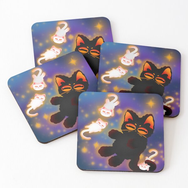Item preview, Black Cat Constellation designed and sold by Lil’ Ember Eyes.