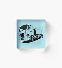 truck truck Acrylic Block