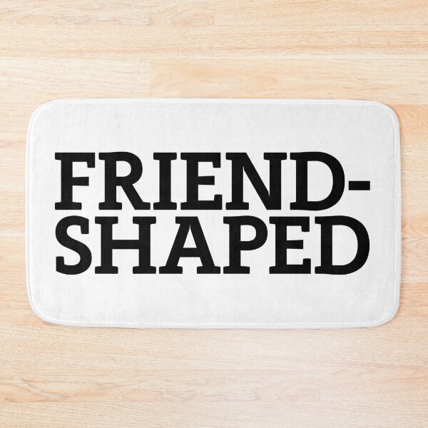 Item preview, Friend-Shaped (black) designed and sold by Strong Tee.