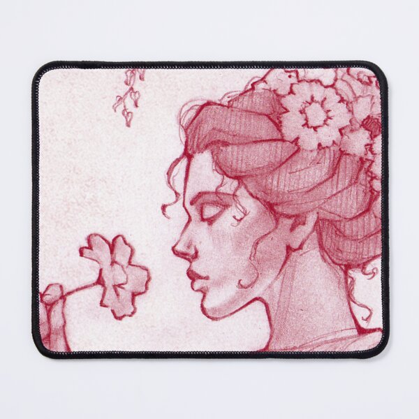 Item preview, Flowers in red designed and sold by EnaBianca.