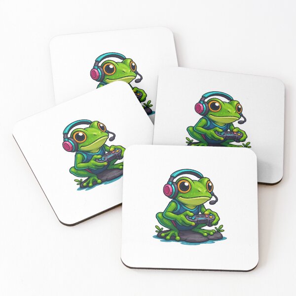Item preview, Frog funny gamer design  designed and sold by Shop_Bagniak.