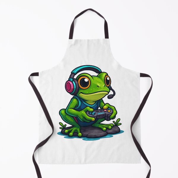 Item preview, Frog funny gamer design designed and sold by Shop_Bagniak.