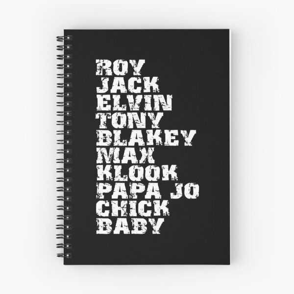 Item preview, Famous Influential Jazz Drummers List designed and sold by MatheoMcgough.