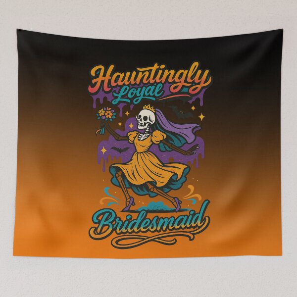 Item preview, Hauntingly Loyal | Halloween Bridesmaid designed and sold by skkyfaithArtz.