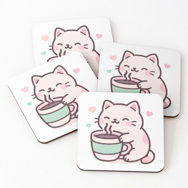 Item preview, Cute Coffee Cup | Kawaii & Doodle Coffee  designed and sold by stylishdzign.