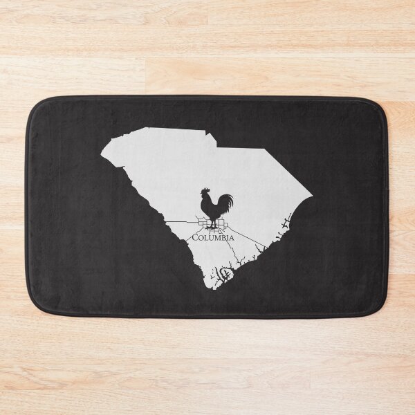 Item preview, South Carolina Columbia Gamecock - SC State Map designed and sold by LockjowArt.